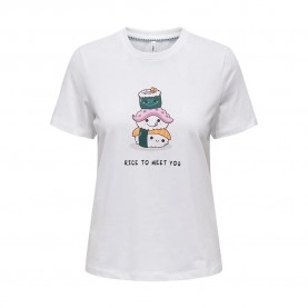 тениска,дамски,тениски,only,gurli,life,reg,short,sleeve,t,shirt,white,(bright,white,print,rice)