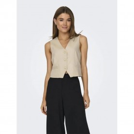 елек,дамски,сака,only,mathilde,caro,waistcoat,beige,(oxford,tan)