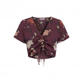 дамски,блузи,дамски,ризи,only,nova,life,short,sleeve,blouse,pink,(rose,brown,aop,334,japanese,flower)