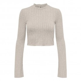 фланелка,с,дълъг,ръкав,дамски,топове,only,tonja,long,sleeve,top,pumice,stone,(beige)