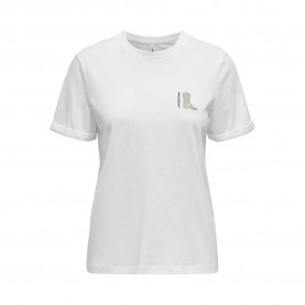 тениска,дамски,тениски,only,west,life,short,sleeve,t,shirt,bright,white,detail,emb,boot,(white)