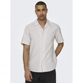 риза,с,къс,ръкав,мъжки,ризи,only,&,sons,alvaro,resort,oxford,short,sleeve,shirt,beige,(chinchilla)