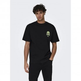 тениска,мъжки,тениски,only,&,sons,leroy,life,rlx,nature,short,sleeve,t,shirt,black,(black)