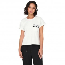 тениска,дамски,тениски,only,jill,life,short,sleeve,t,shirt,cloud,dancer,detail,summer,pocket,(white)