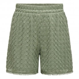 къси,панталони,дамски,панталони,only,patricia,shorts,hedge,green,(green)