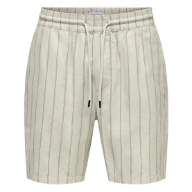 къси,панталони,мъжки,панталони,only,&,sons,tel,stripe,0139,shorts,silver,lining,(beige)