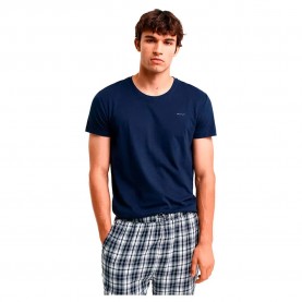 мъжко,бельо,gant,900002008,short,sleeve,base,layer,2,units,blue,(navy,white)