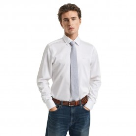 риза,с,дълъг,ръкав,мъжки,ризи,gant,sateen,long,sleeve,shirt,white,(white)