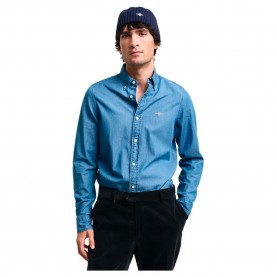 риза,с,дълъг,ръкав,мъжки,ризи,gant,slim,indigo,bd,long,sleeve,shirt,blue,(semi,light,blue)