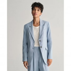 сако,дамски,сака,gant,stretch,linen,blazer,blue