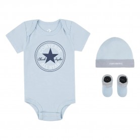 Converse kids Classic short sleeve set - Blue (Pacific Blue Coast) детски,екипи,детски,облекла,за,момчета,converse,kids,classic,short,sleeve,set,blue,(pacific,blue,coast)