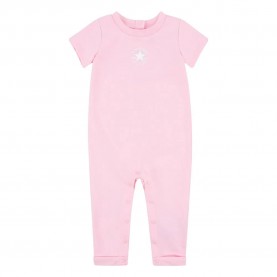 Converse kids Dissected short sleeve romper - Pink (Sunrise Pink) детски,облекла,за,момичета,converse,kids,dissected,short,sleeve,romper,pink,(sunrise,pink)
