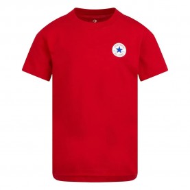 Детска тениска Converse kids Printed short sleeve T-shirt - Red (Enamel Red) детска,тениска,мъжки,тениски,дамски,тениски,converse,kids,printed,short,sleeve,t,shirt,red,(enamel,red)
