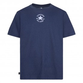 Детска тениска Converse kids Sustainable Core short sleeve T-shirt - Blue (Navy) детска,тениска,мъжки,тениски,дамски,тениски,converse,kids,sustainable,core,short,sleeve,t,shirt,blue,(navy)