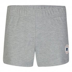Детски къси панталони Converse kids Timels Chuck Patch shorts - Grey (Dk Grey Heather) детски,къси,панталони,мъжки,панталони,дамски,панталони,converse,kids,timels,chuck,patch,shorts,grey,(dk,grey,heather)