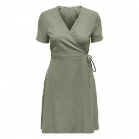 рокля,дамски,поли,и,рокли,only,addiction,caro,short,sleeve,short,dress,green,(oil,green)