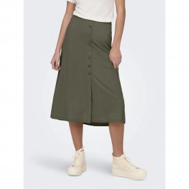 пола,дамски,поли,и,рокли,only,jany,midi,skirt,green,(kalamata)
