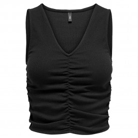 тениска,дамски,тениски,only,nilan,life,sleeveless,v,neck,t,shirt,black,(black)