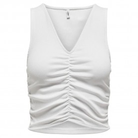 тениска,дамски,тениски,only,nilan,life,sleeveless,v,neck,t,shirt,white