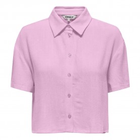 риза,с,къс,ръкав,дамски,блузи,дамски,ризи,only,siesta,boxy,short,sleeve,shirt,pink,(pirouette)