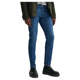 дънки,мъжки,панталони,gant,active,recover,slim,fit,jeans,blue