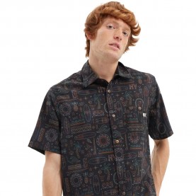риза,с,къс,ръкав,мъжки,ризи,hydroponic,tribal,short,sleeve,shirt,grey,(charcoal)