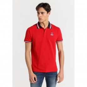дънки,мъжки,блузи,с,яка,lois,jeans,137795,13252,3835,456,short,sleeve,polo,red,(red)