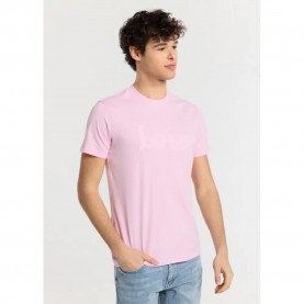 тениска,мъжки,тениски,lois,jeans,puff,short,sleeve,t,shirt,pink,(pink)