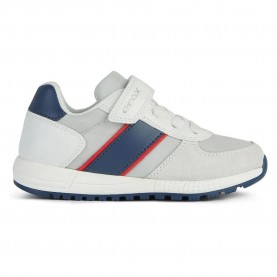 Маратонки Geox Alben trainers - White (White / Navy) маратонки,мъжки,маратонки,дамски,маратонки,geox,alben,trainers,white,(white,navy)