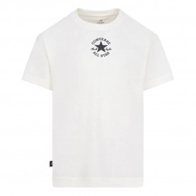 Детска тениска Converse kids Sustainable Core short sleeve T-shirt - White (Natural Ivory) детска,тениска,мъжки,тениски,дамски,тениски,converse,kids,sustainable,core,short,sleeve,t,shirt,white,(natural,ivory)