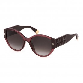 Слънчеви очила Furla SFU784 woman sunglasses - Red (Shiny Transp.Raspberry) слънчеви,очила,слънчеви,очила,furla,sfu784,woman,sunglasses,red,(shiny,transp.raspberry)