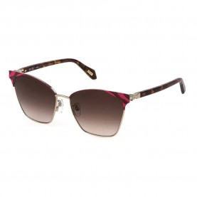 Слънчеви очила Just cavalli SJC093 woman sunglasses - Golden (Sh.Light Gold W / Col.Parts) слънчеви,очила,слънчеви,очила,just,cavalli,sjc093,woman,sunglasses,golden,(sh.light,gold,w,col.parts)