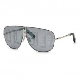 слънчеви,очила,слънчеви,очила,philipp,plein,spp075m,sunglasses,golden,(total,shiny,palladium)