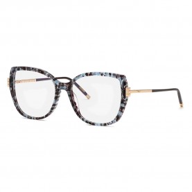 Chopard VCH360M woman glasses - Blue / Black (Shiny Havana+Azure) очила,chopard,vch360m,woman,glasses,blue,black,(shiny,havana+azure)