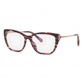 очила,chopard,vch368s,woman,glasses,shiny,striped,bordeaux,(red)