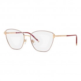 Chopard VCHG98M woman glasses - Red (Shiny Copper Gold With Coloured Parts) очила,chopard,vchg98m,woman,glasses,red,(shiny,copper,gold,with,coloured,parts)
