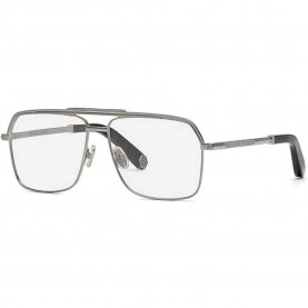 очила,philipp,plein,vpp085m,glasses,total,shiny,ruthenium,w,matt,sandblasted,(silver)