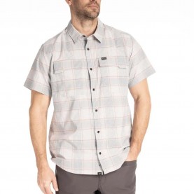риза,с,къс,ръкав,мъжки,ризи,klim,taggart,stretch,short,sleeve,shirt,high,rise,white,(beige)