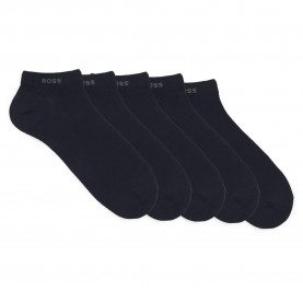 чорапи,мъжки,чорапи,boss,uni,10244663,01,short,socks,5,pairs,black,(dark,blue)