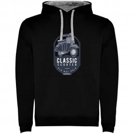 суичър,мъжки,пуловери,kruskis,classic,scooter,bicolor,hoodie,black,(black,grey)