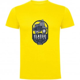 тениска,мъжки,тениски,kruskis,classic,scooter,short,sleeve,t,shirt,yellow