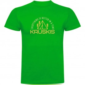 тениска,мъжки,тениски,kruskis,everything,is,better,short,sleeve,t,shirt,green