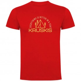 тениска,мъжки,тениски,kruskis,everything,is,better,short,sleeve,t,shirt,red
