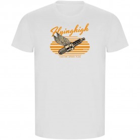тениска,мъжки,тениски,kruskis,fliyinghigh,eco,short,sleeve,t,shirt,white,(white)