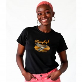 тениска,мъжки,тениски,дамски,тениски,kruskis,fliyinghigh,short,sleeve,t,shirt,black,(black)