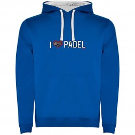 суичър,мъжки,пуловери,kruskis,i,love,padel,bicolor,hoodie,royal,blue,white,(blue)