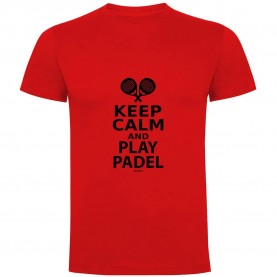 тениска,мъжки,тениски,kruskis,keep,calm,and,play,padel,short,sleeve,t,shirt,red,(red)
