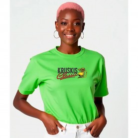 тениска,дамски,тениски,kruskis,logo,classic,short,sleeve,t,shirt,green,(light,green)