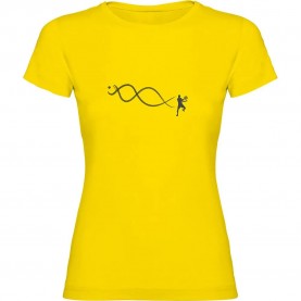 тениска,дамски,тениски,kruskis,padel,dna,short,sleeve,t,shirt,yellow,(yellow)