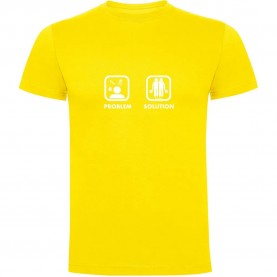 тениска,мъжки,тениски,kruskis,problem,solution,padel,short,sleeve,t,shirt,yellow